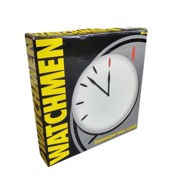 NECA Other - Watchmen Doomsday Wall Clock NECA Warner Bros DC Minimalist